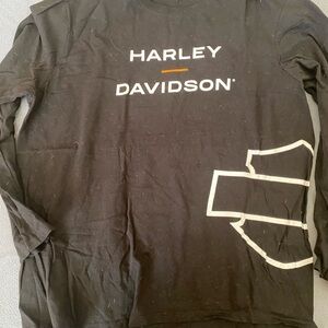 Harley Davidson Black Long Sleeve Shirt